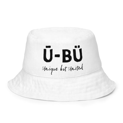 The Crib Reversible Bucket Hat - Black on White