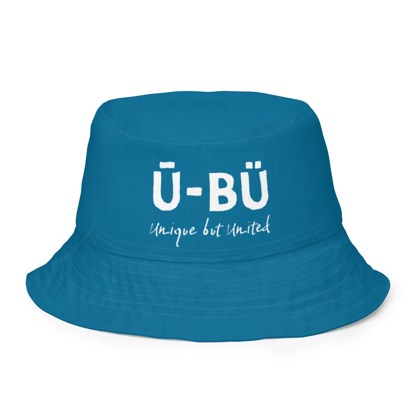 The Crib Lions Reversible Bucket Hat - Lions' Blue