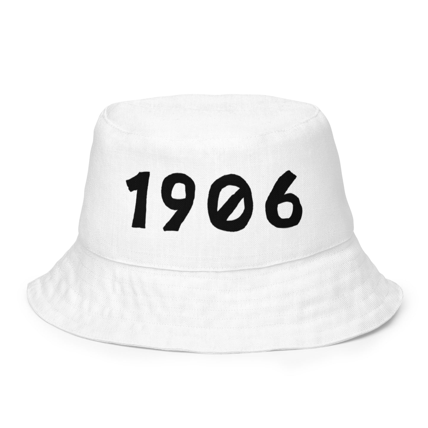 1906 & Ū-BÜ Reversible Bucket Hat - Black on White