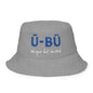 1914 & Ū-BÜ Reversible Bucket Hat - Blue on Grey