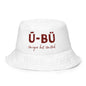 1911 & Ū-BÜ Reversible Bucket Hat - Red on White