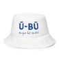 1914 & Ū-BÜ Reversible Bucket Hat - Blue on White