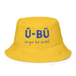 1922 & Ū-BÜ Reversible Bucket Hat - Blue on Gold