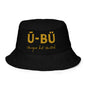 1906 & Ū-BÜ Reversible Bucket Hat - Gold on Black