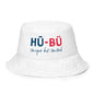 HU - BU Reversible Bucket Hat - Blue + Red on White