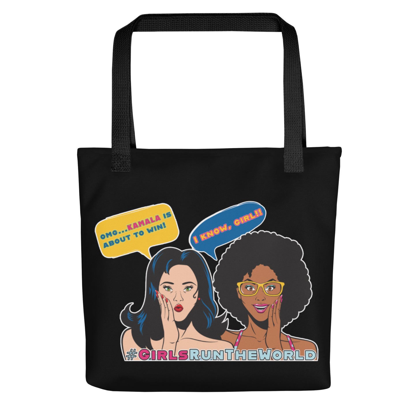 Girls run The World Tote bag