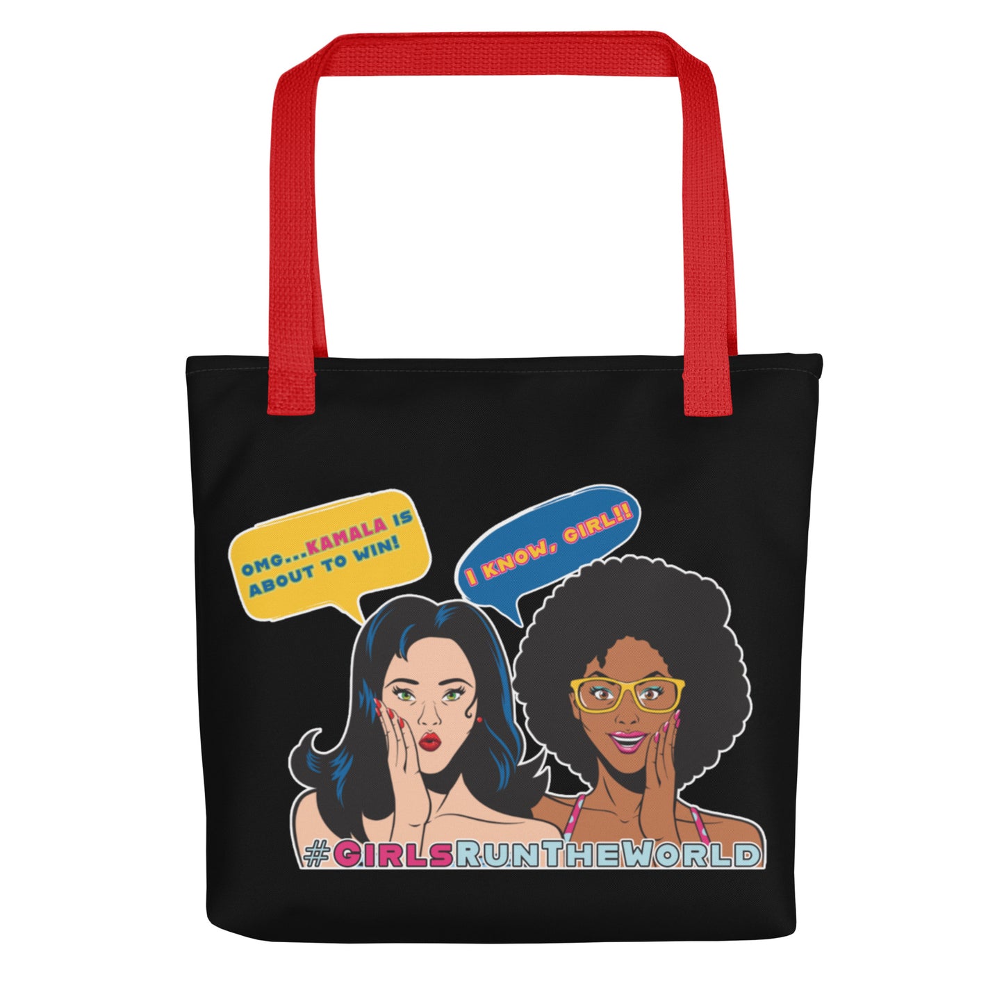 Girls run The World Tote bag