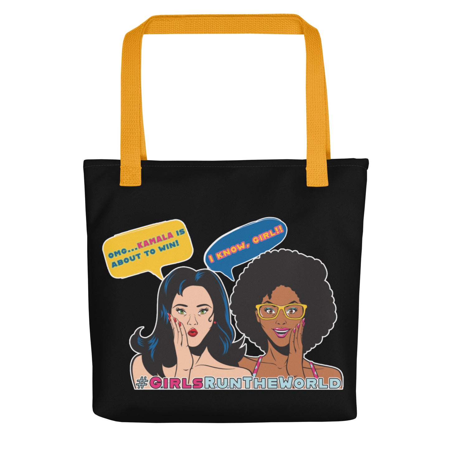 Girls run The World Tote bag