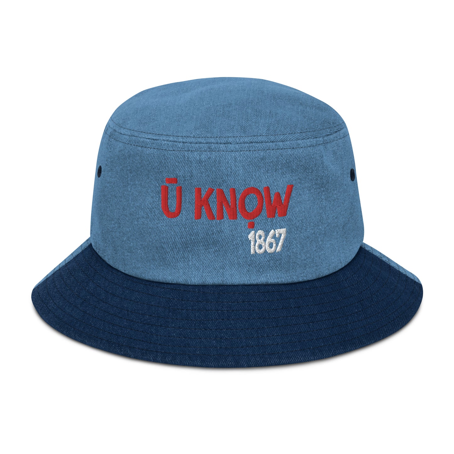 U Know 1867 Denim Bucket Hat