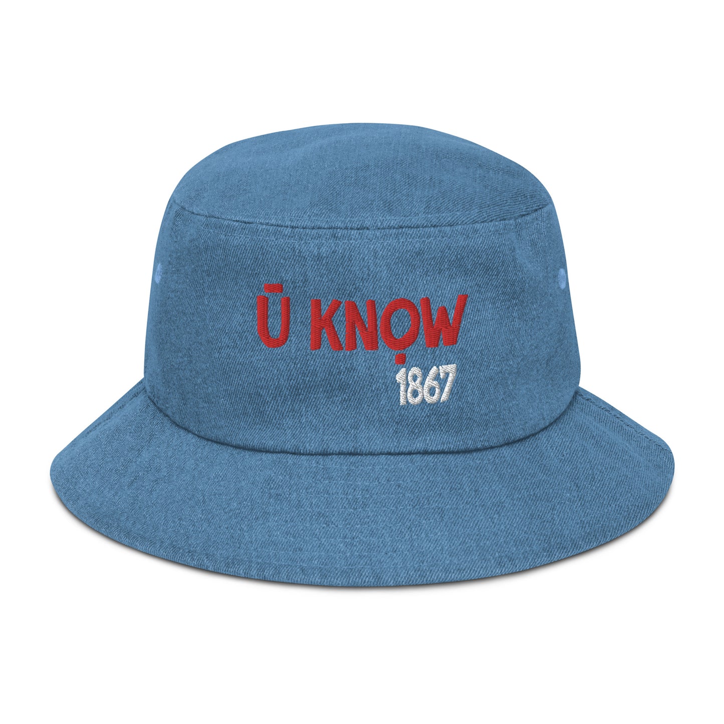 U Know 1867 Denim Bucket Hat