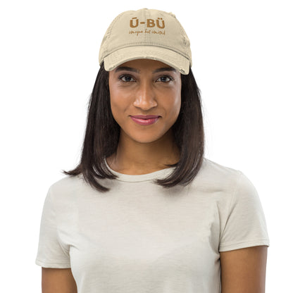 Ū-BÜ Distressed Dad Hat