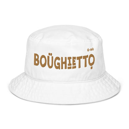 Boughietto Bucket Hat - Gold Embroidery