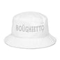 Boughietto Bucket Hat - White Embroidery