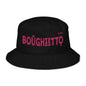 Boughietto Bucket Hat - Pink Embroidery