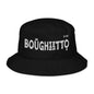 Boughietto Bucket Hat - White Embroidery