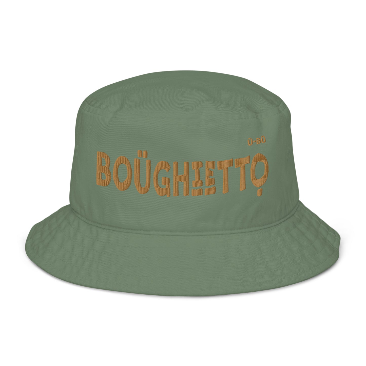 Boughietto Bucket Hat - Gold Embroidery