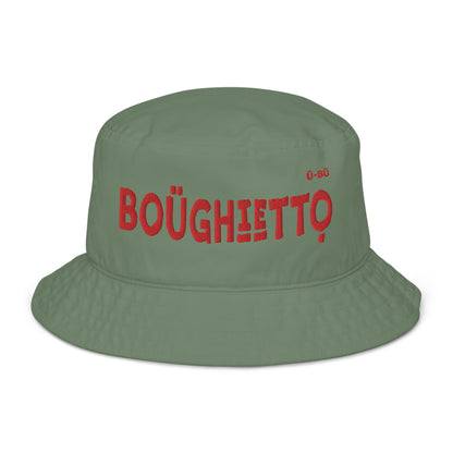 Boughietto Bucket Hat - Red Embroidery