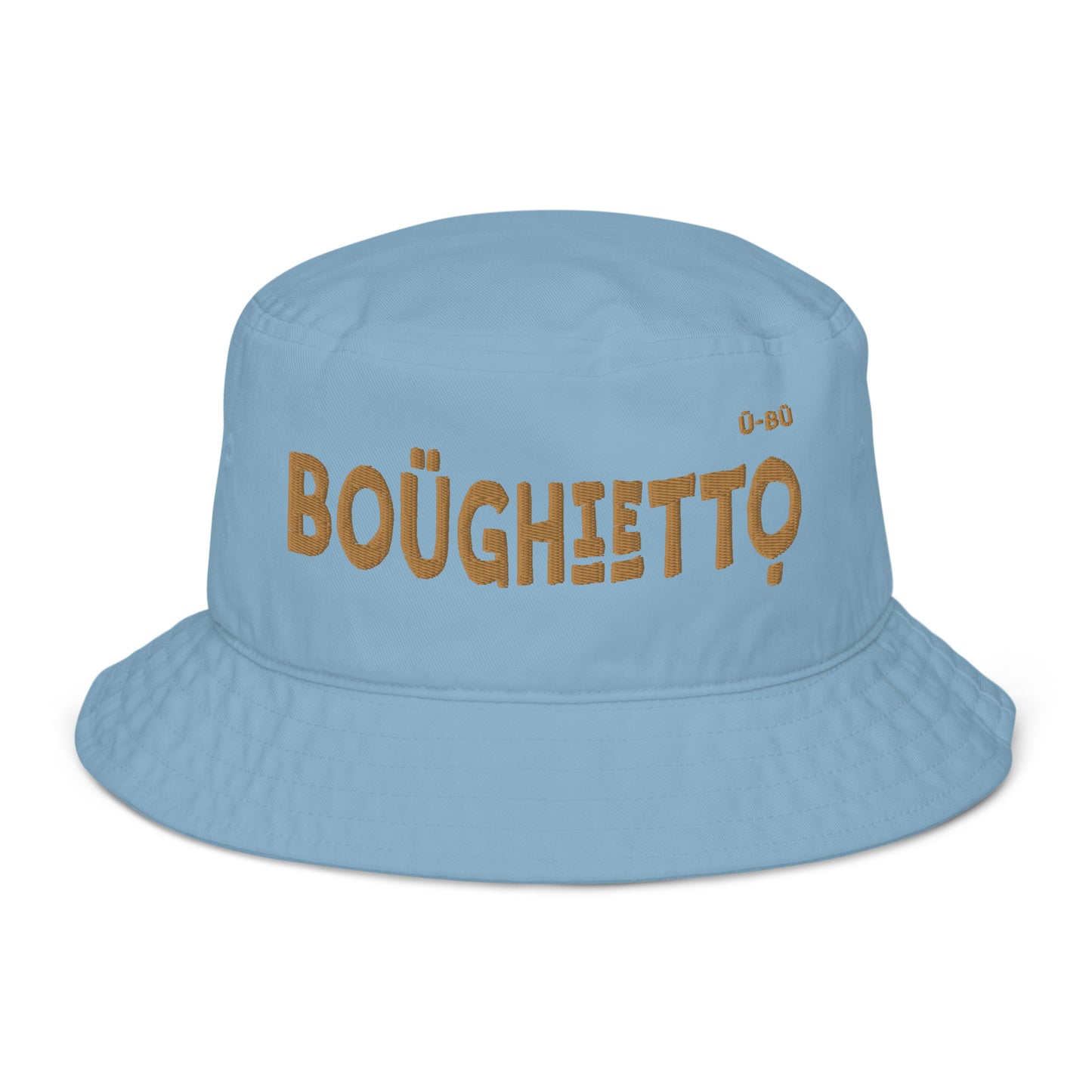 Boughietto Bucket Hat - Gold Embroidery