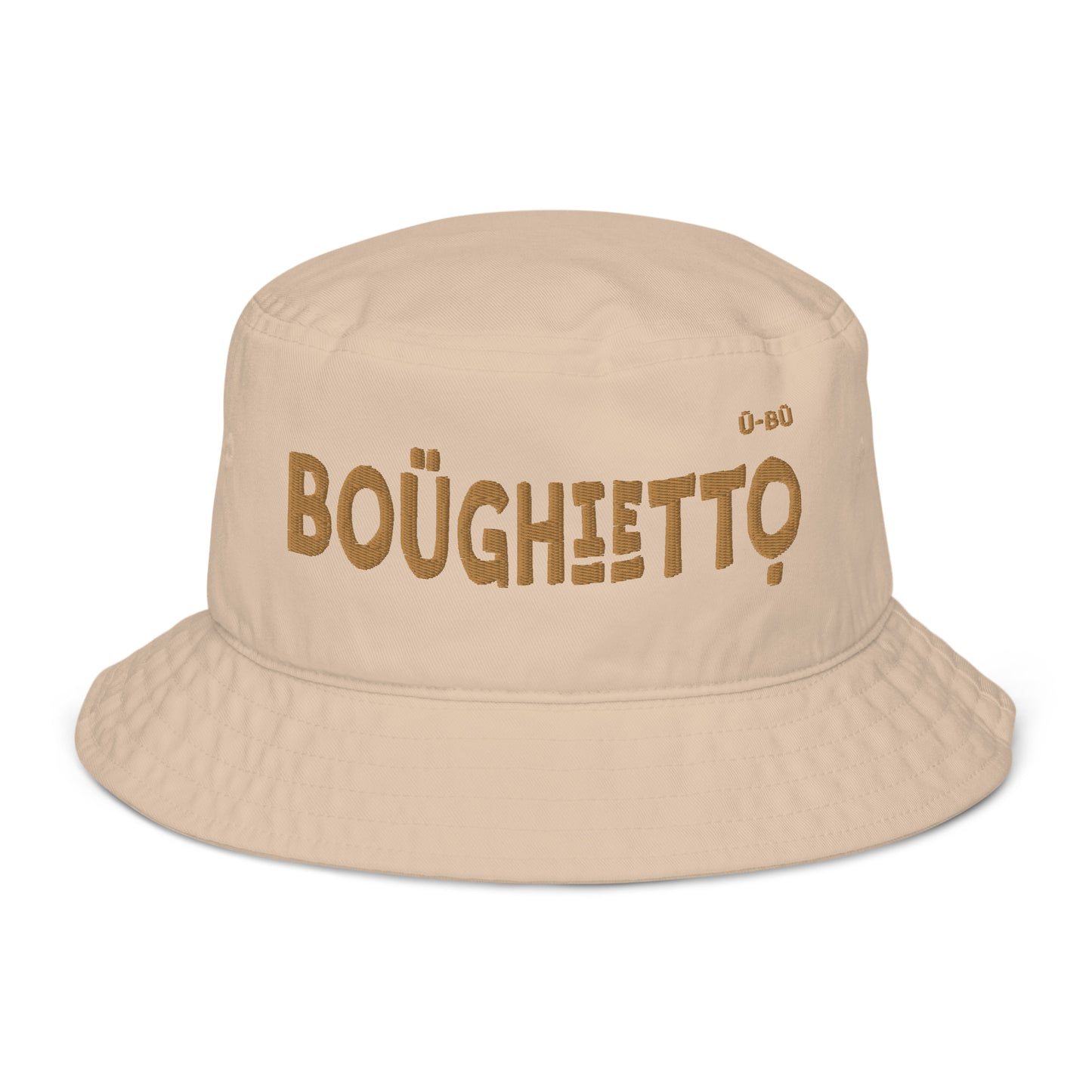 Boughietto Bucket Hat - Gold Embroidery