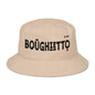 Boughietto Bucket Hat - Black Embroidery