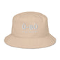 Ū-BÜ Bucket Hat - White Embroidery