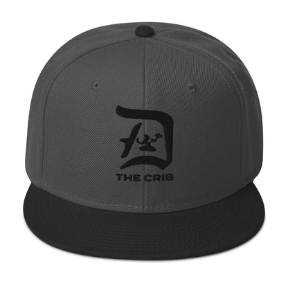 Snapback To the Crib! - Black Embroidery