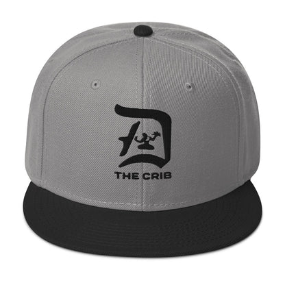 Snapback To the Crib! - Black Embroidery