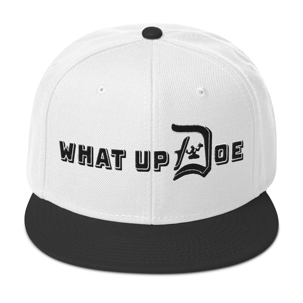 What Up Doe Snapback - Black