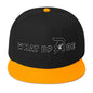 What Up Doe Snapback Hat - White