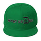 What Up Doe Snapback - Black