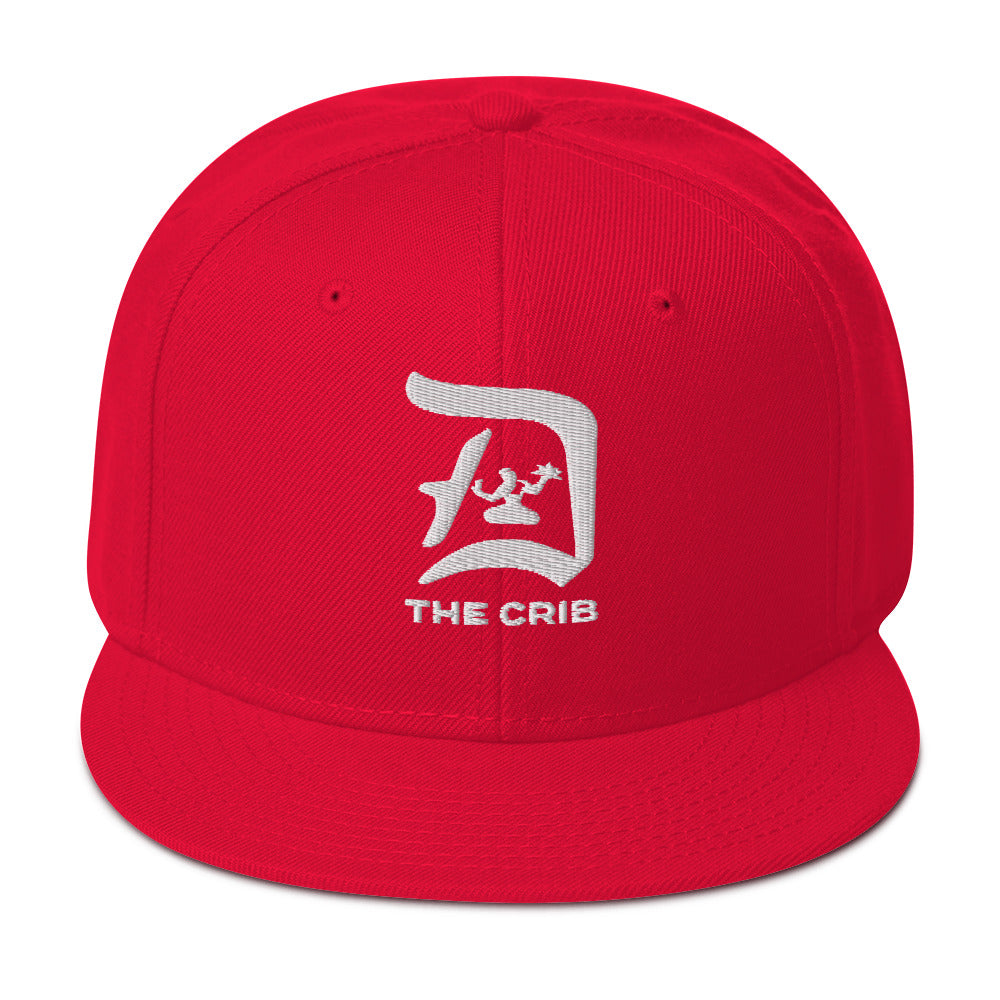 Snapback to the Crib! - White Embroidery