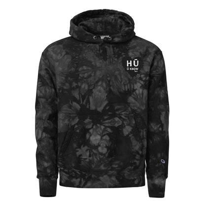 HU U Know 1867 Love Unisex Champion® Tie-Dye Hoodie