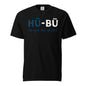 HU - BU Unisex Heavyweight T-Shirt - Blue + White