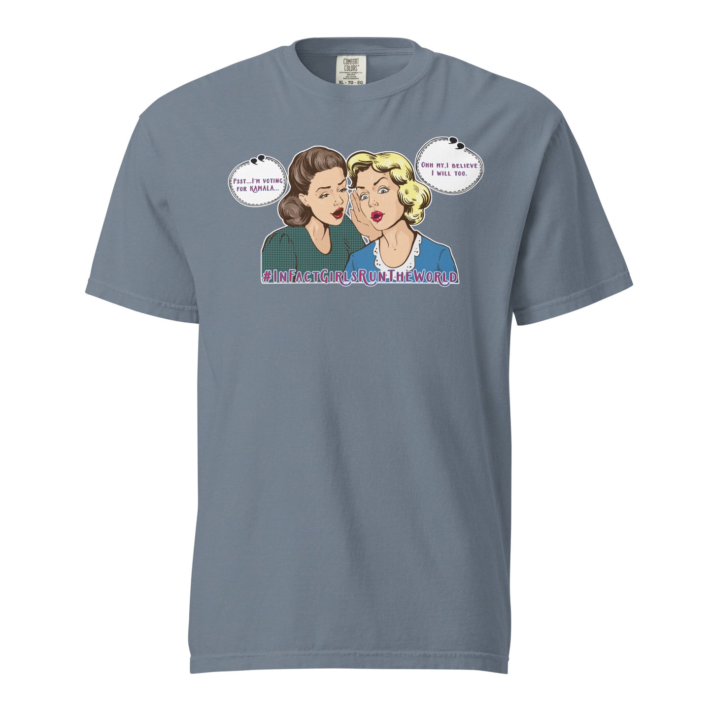 Mid-Century Modern Girls 4 Kamala Unisex Heavyweight T-Shirt