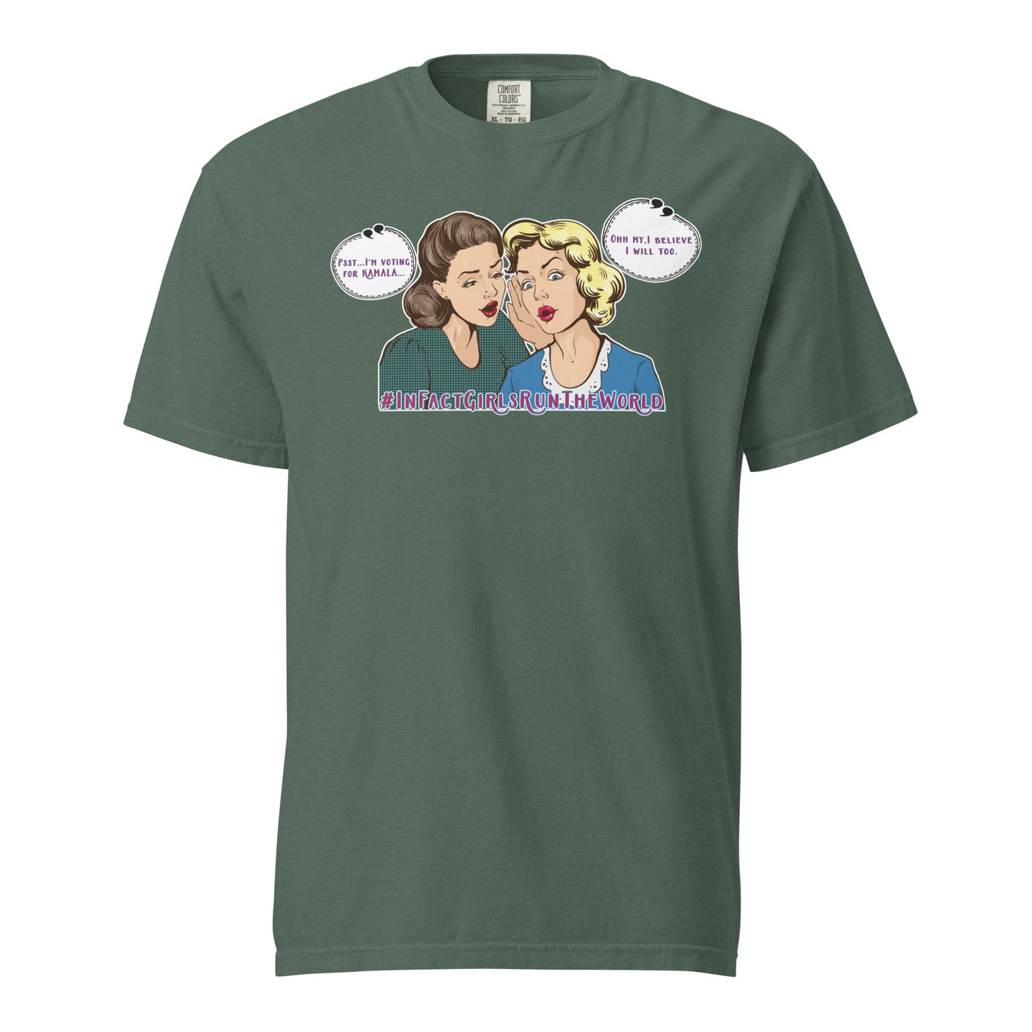 Mid-Century Modern Girls 4 Kamala Unisex Heavyweight T-Shirt