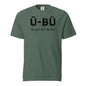 Ū-BÜ Unisex Heavyweight T-Shirt - Black