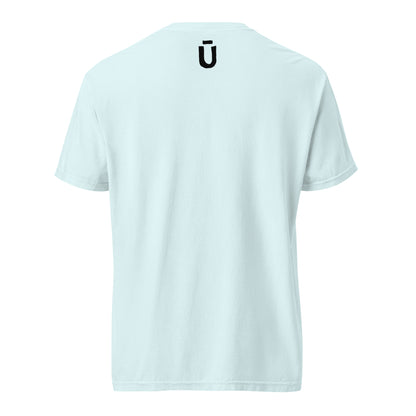 Ū-BÜ Unisex Heavyweight T-Shirt - Black