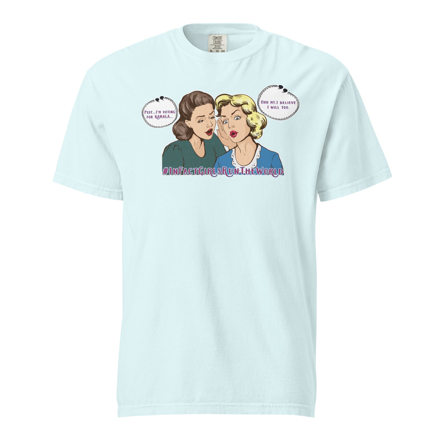 Mid-Century Modern Girls 4 Kamala Unisex Heavyweight T-Shirt