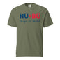 HU - BU Unisex Heavyweight T-Shirt - Blue + Red