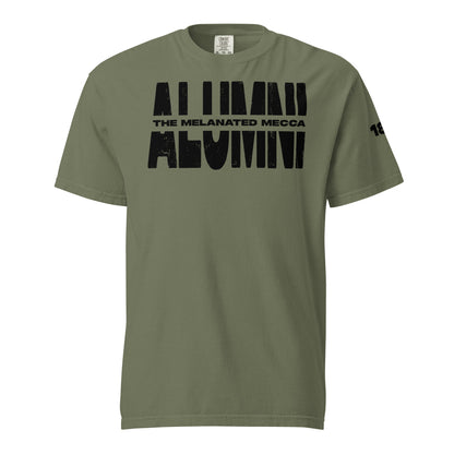 THE Melanated Mecca ALUMNI Unisex Heavyweight T-Shirt