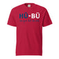 HU - BU Unisex Heavyweight T-Shirt - Blue + White