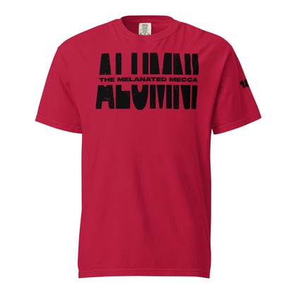 THE Melanated Mecca ALUMNI Unisex Heavyweight T-Shirt