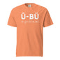 Ū-BÜ Unisex Heavyweight T-Shirt - White