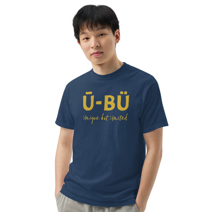 Ū-BÜ Unisex Heavyweight T-Shirt - Gold