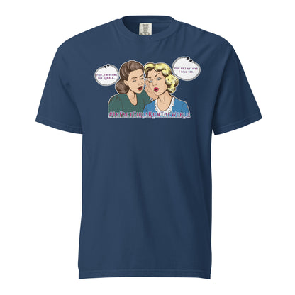 Mid-Century Modern Girls 4 Kamala Unisex Heavyweight T-Shirt