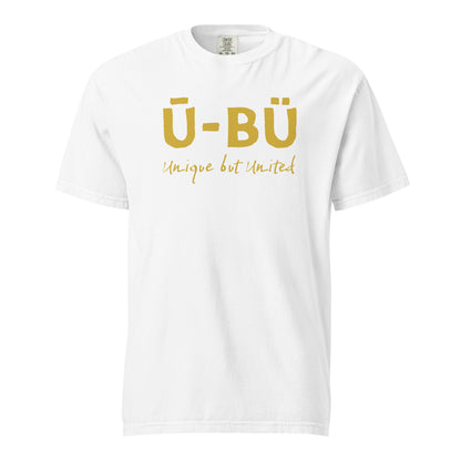 Ū-BÜ Unisex Heavyweight T-Shirt - Gold