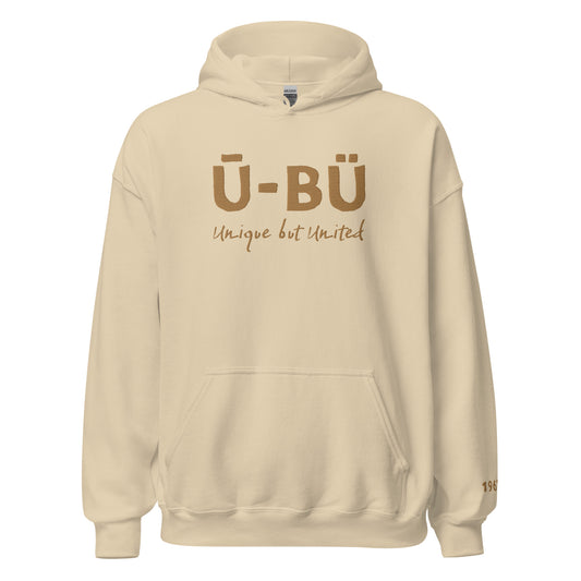 1963 & Ū-BÜ Embroidered Hoodie