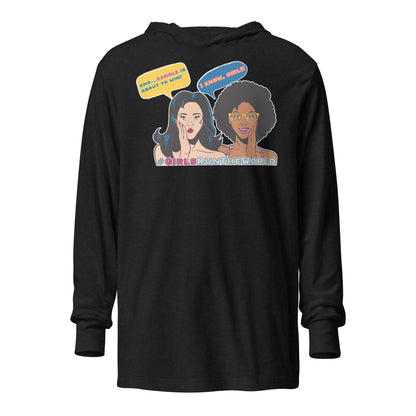 Girls Run The World Hooded Long-Sleeved Tee