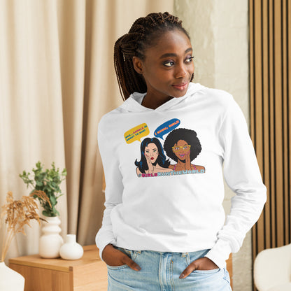 Girls Run The World Hooded Long-Sleeved Tee