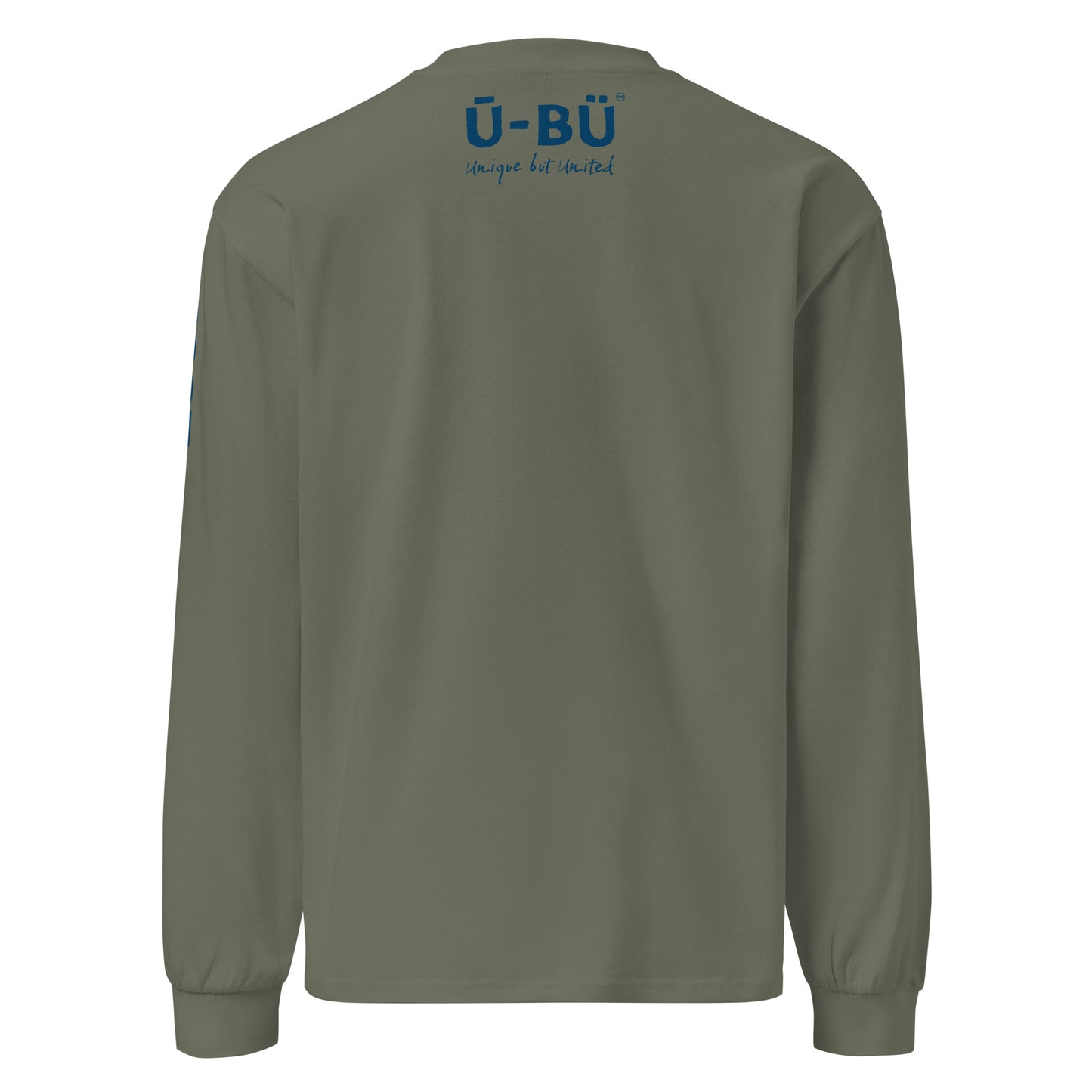 THE Melanated Mecca ALUMNI Heavyweight Long-Sleeved Shirt